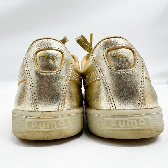 PUMA SUEDE 50TH GOLD ANNIVERSARY UNISEX SIZE 6.5C Big Kids - Picture 8 of 13